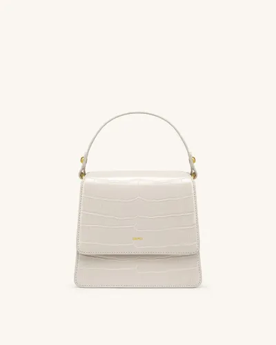 Sac à main Fae - Beige Effet Croco - JW PEI - Modalova