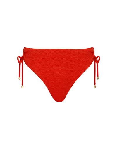 Shala High-Waist Bikini Brief Red - Bluebella - US - Modalova