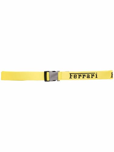 FERRARI - Logo-embroidered Belt - Ferrari - Modalova