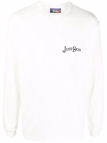 Cotton Logo Long Sleeve T-shirt - Just Don - Modalova