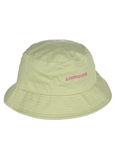 LIVINCOOL - Cotton Logo Bucket Hat - Livincool - Modalova