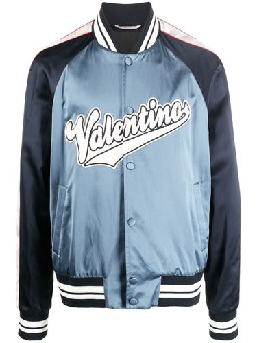 VALENTINO - Logo Bomber Jacket - Valentino - Modalova