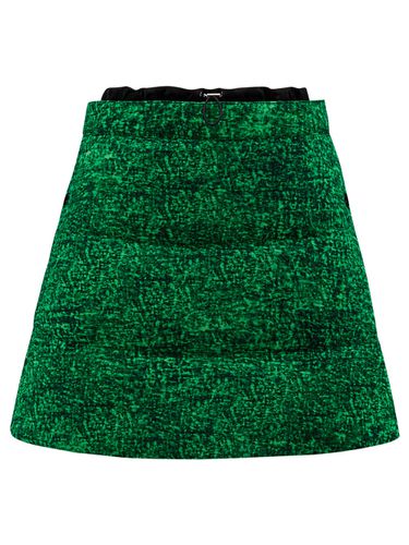 MONCLER - Printed Cotton Skirt - Moncler - Modalova