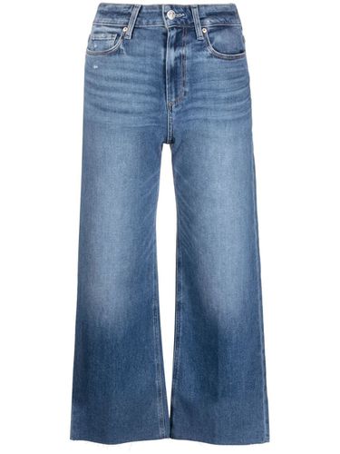 Anessa High-waisted Wide-leg Cropped Jeans - Paige - Modalova