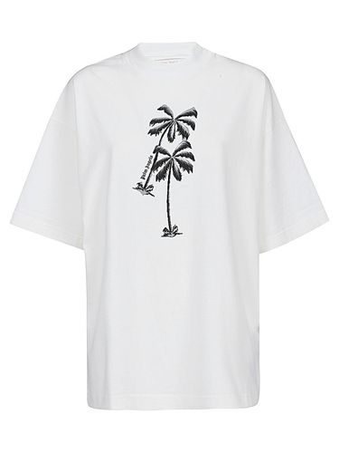 Palm Cotton T-shirt - Palm Angels x Tessabit - Modalova