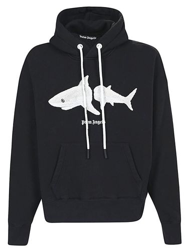 Shark Cotton Hoodie - Palm Angels x Tessabit - Modalova
