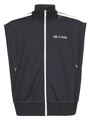 Track Vest With Logo - Palm Angels x Tessabit - Modalova