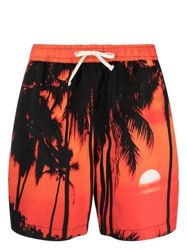 Printed Swimming Trunks - Blue Sky Inn - Modalova