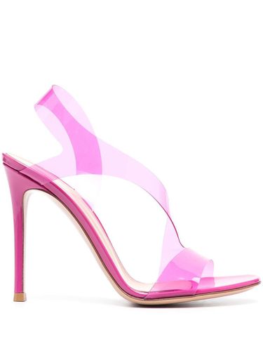 Metropolis Patent And Glass High Heel Sandals - Gianvito Rossi - Modalova