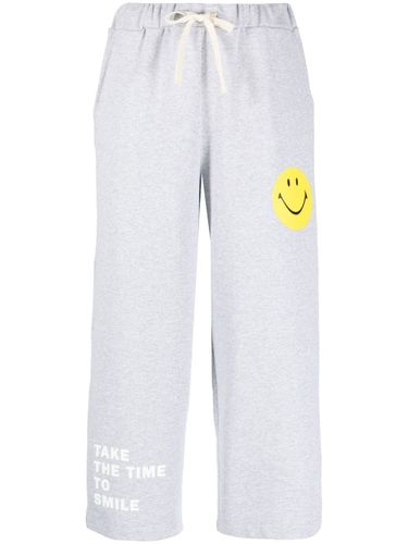 Smiley Logo Cotton Sweatpants - Joshua Sanders - Modalova