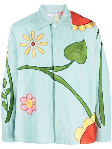 Embroidered Cotton Shirt - Sky High Farm Workwear - Modalova
