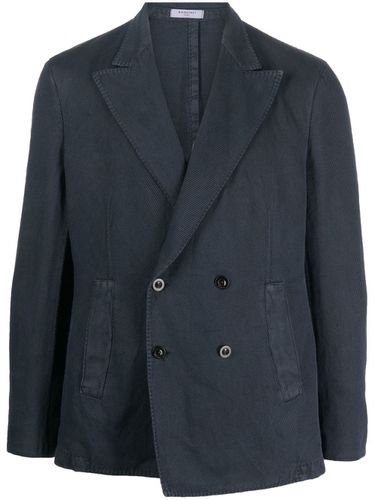 Cashmere Blend Double-breasted Jacket - Boglioli - Modalova