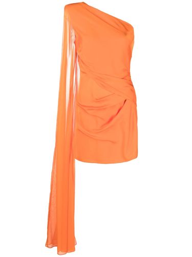Asymmetric Silk Crepe Mini Dress - Roland Mouret - Modalova
