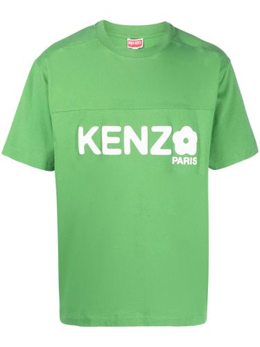 KENZO - Logo Cotton T-shirt - Kenzo - Modalova