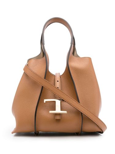 Timeless Mini Leather Shopping Bag - Tod's - Modalova