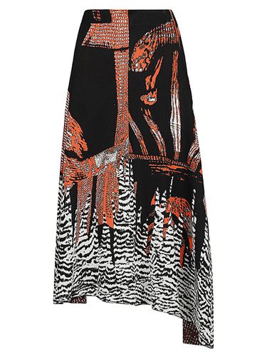 Jacquard Viscose Skirt - Bottega Veneta - Modalova