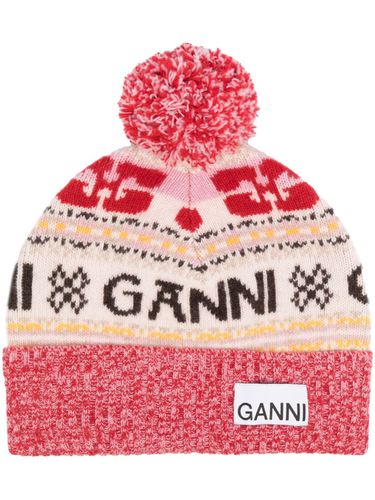 GANNI - Wool Beanie - Ganni - Modalova
