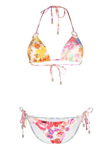 Printed Triangle Bikini - Zimmermann - Modalova