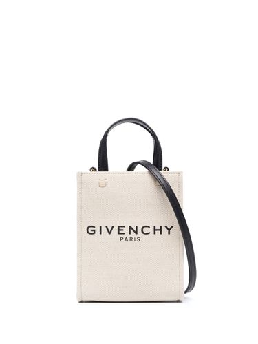 G-tote Mini Canvas Shopping Bag - Givenchy - Modalova