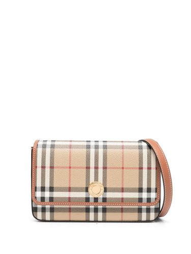 Check Motif Crossbody Bag - Burberry - Modalova