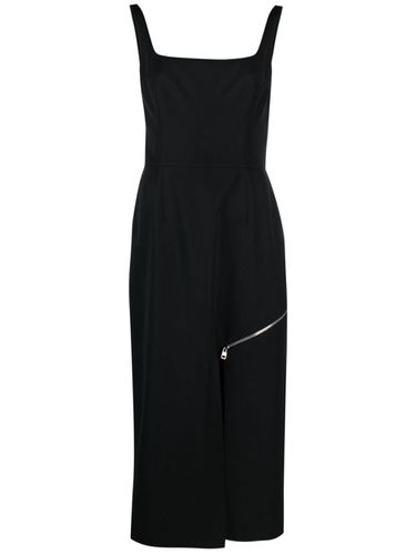 Grain De Poudre Wool Midi Dress - Alexander McQueen - Modalova