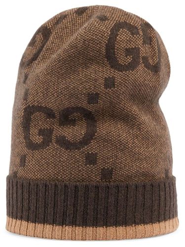 GUCCI - Gg Cashmere Beanie - Gucci - Modalova