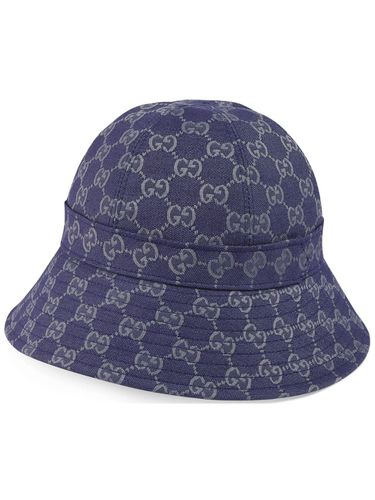 Gg Supreme Cotton Bucket Hat - Gucci - Modalova