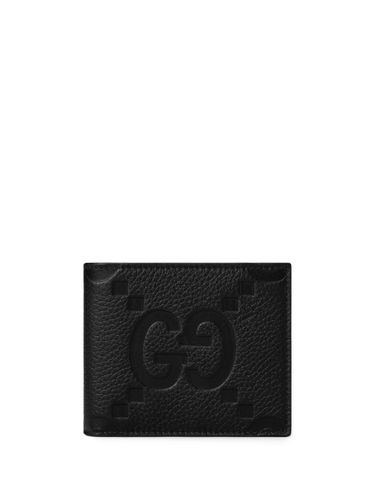 GUCCI - Jumbo Gg Leather Wallet - Gucci - Modalova