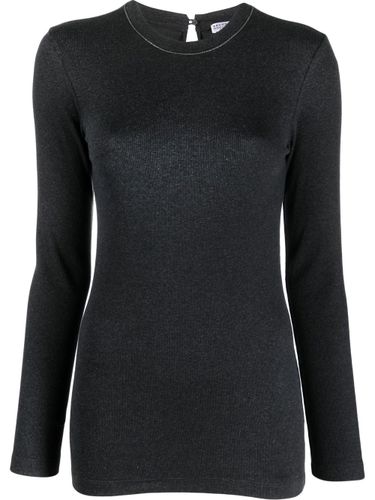 Long Sleeve Cotton T-shirt - Brunello Cucinelli - Modalova