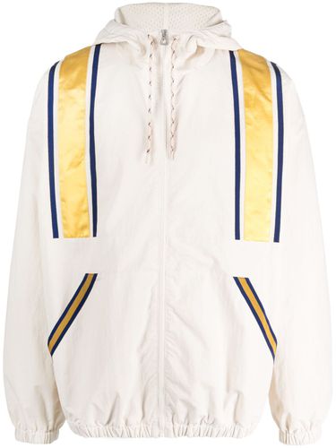 GUCCI - Nylon Zipped Hoodie - Gucci - Modalova