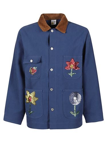 Embroidered Denim Jacket - Sky High Farm Workwear - Modalova