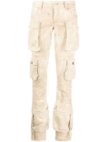 Essie Cargo Denim Trousers - The Attico - Modalova