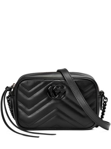 Gg Marmont Mini Leather Shoulder Bag - Gucci - Modalova