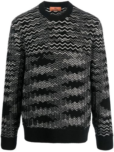 Chevron Wool Blend Sweater - Missoni - Modalova