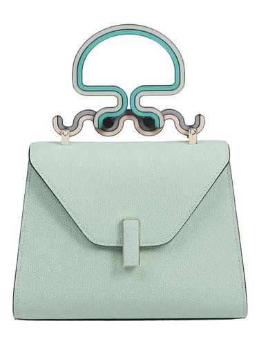 Mini Iside Tessabit 70Â° Leather Handbag - Valextra X Tessabit - Modalova