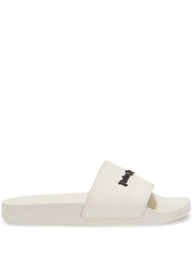 PALM ANGELS - Logo Pool Sliders - Palm Angels - Modalova