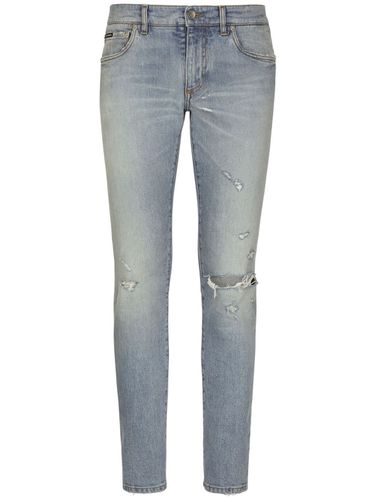 Denim Cotton Jeans - Dolce & Gabbana - Modalova