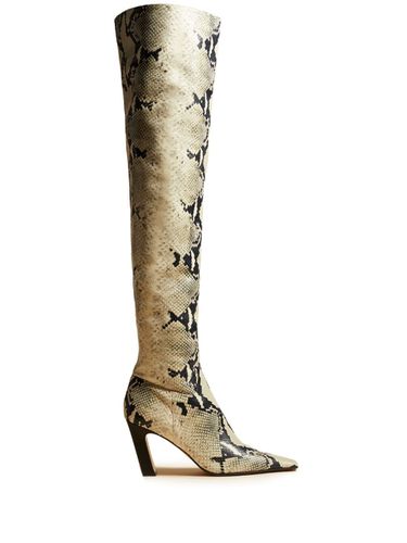 KHAITE - Marfa Leather Ankle Boots - Khaite - Modalova