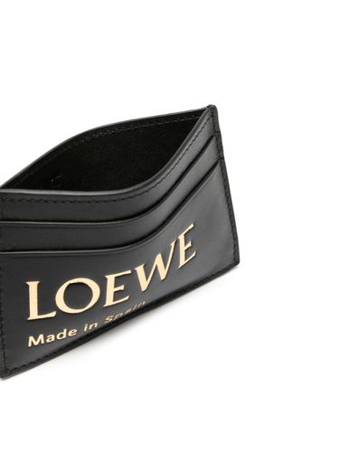 Logo Leather Credit Card Case - Loewe - Modalova