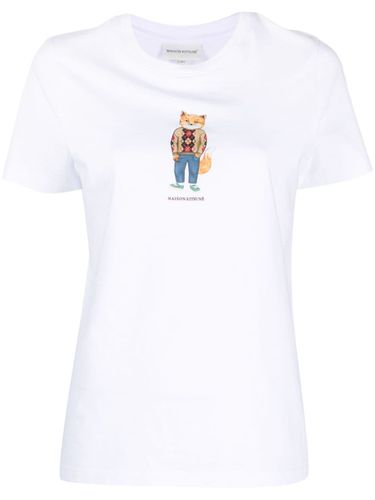 Dressed Fox Cotton T-shirt - Maison Kitsune' - Modalova