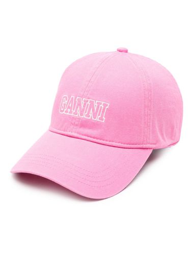 GANNI - Logo Baseball Cap - Ganni - Modalova