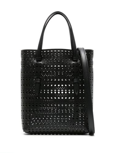 ALAÏA - Mina Ns Leather Bucket Bag - AlaÏa - Modalova