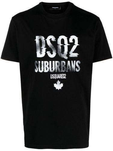 DSQUARED2 - Logo Cotton T-shirt - Dsquared2 - Modalova