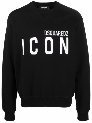 DSQUARED2 - Icon Cotton Sweatshirt - Dsquared2 - Modalova