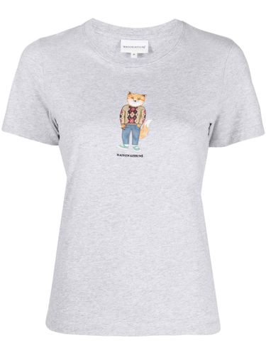 Dressed Fox Cotton T-shirt - Maison Kitsune' - Modalova