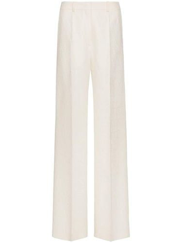 Toile Iconographe Wool And Silk Blend Trousers - Valentino - Modalova