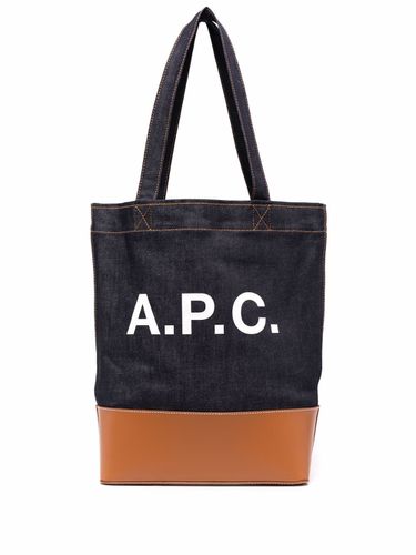 A.P.C. - Axel Denim Tote Bag - A.P.C. - Modalova