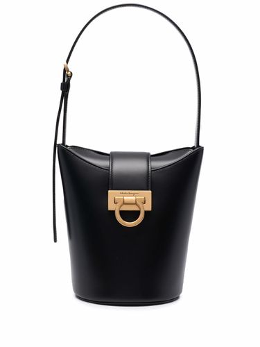 Trifolio Leather Bucket Bag - Ferragamo - Modalova