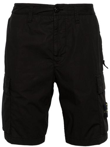 Logo Cotton Regular Shorts - Stone Island - Modalova