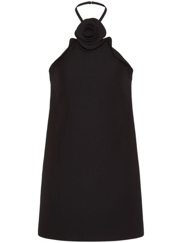 Wool And Silk Blend Mini Dress - Valentino - Modalova